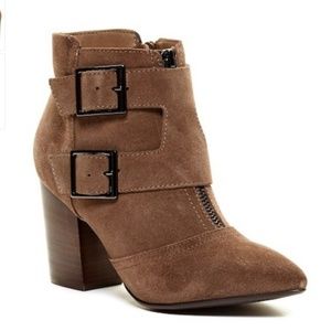 Restricted Jet Set Pointy Toe Bootie